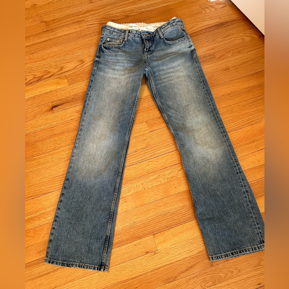ZARA Jeans with boxer inlay